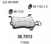 ASSO 36.7013 (367013) End Silencer