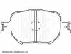 BLUE PRINT ADT342112 Brake Pad Set, disc brake