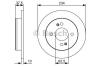 BOSCH 0986479507 Brake Disc