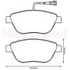 BENDIX 573164B Brake Pad Set, disc brake