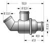 QUINTON HAZELL QTH126K Thermostat, coolant