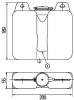 HELLA 8WB003248-001 (8WB003248001) Washer Fluid Tank, window cleaning