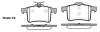 ROADHOUSE 2142800 Brake Pad Set, disc brake