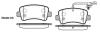 ROADHOUSE 2143901 Brake Pad Set, disc brake
