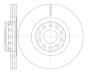 ROADHOUSE 6781.10 (678110) Brake Disc
