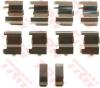 TRW PFK612 Accessory Kit, disc brake pads