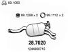 ASSO 28.7020 (287020) End Silencer