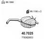 ASSO 40.7025 (407025) End Silencer