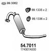 ASSO 54.7011 (547011) End Silencer