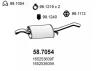 ASSO 58.7054 (587054) End Silencer