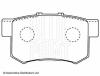 BLUE PRINT ADH24247 Brake Pad Set, disc brake