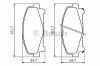 BOSCH 0986494382 Brake Pad Set, disc brake