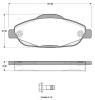 NK 223747 Brake Pad Set, disc brake