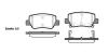 ROADHOUSE 21403.02 (2140302) Brake Pad Set, disc brake