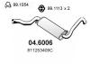 ASSO 04.6006 (046006) Middle Silencer
