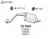 ASSO 12.7041 (127041) End Silencer