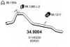 ASSO 34.9004 (349004) Exhaust Pipe