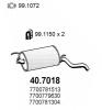 ASSO 40.7018 (407018) End Silencer