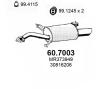 ASSO 60.7003 (607003) End Silencer