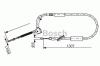 BOSCH 1987477223 Cable, parking brake