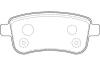 WAGNER WBP24820A Brake Pad Set, disc brake