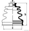 HERTH+BUSS JAKOPARTS J2883015 Bellow Set, drive shaft