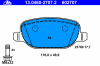 ATE 13.0460-2707.2 (13046027072) Brake Pad Set, disc brake