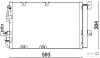 BEHR 8FC351301224 Condenser, air conditioning