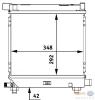 BEHR 8MK376710-634 (8MK376710634) Radiator, engine cooling