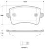 NK 224796 Brake Pad Set, disc brake
