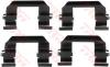 TRW PFK543 Accessory Kit, disc brake pads