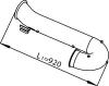 DINEX 21741 Exhaust Pipe
