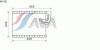 AVA QUALITY COOLING AIV326 Evaporator, air conditioning