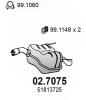 ASSO 02.7075 (027075) End Silencer