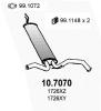 ASSO 10.7070 (107070) End Silencer