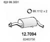 ASSO 12.7094 (127094) End Silencer