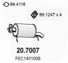ASSO 20.7007 (207007) End Silencer