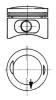 KOLBENSCHMIDT 90716620 Piston