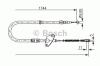 BOSCH 1987477122 Cable, parking brake