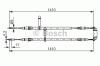 BOSCH 1987477245 Cable, parking brake