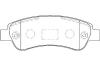 WAGNER WBP24465A Brake Pad Set, disc brake