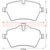 JURID 573234J Brake Pad Set, disc brake