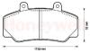 BENDIX 571370B Brake Pad Set, disc brake