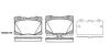 ROADHOUSE 2142202 Brake Pad Set, disc brake