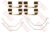 TRW PFK461 Accessory Kit, disc brake pads