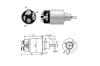 ERA ZM5973 Solenoid Switch, starter