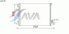 AVA QUALITY COOLING VOA5152 Condenser, air conditioning