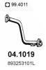 ASSO 04.1019 (041019) Exhaust Pipe