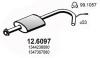 ASSO 12.6097 (126097) Middle Silencer