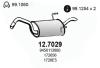 ASSO 12.7029 (127029) End Silencer